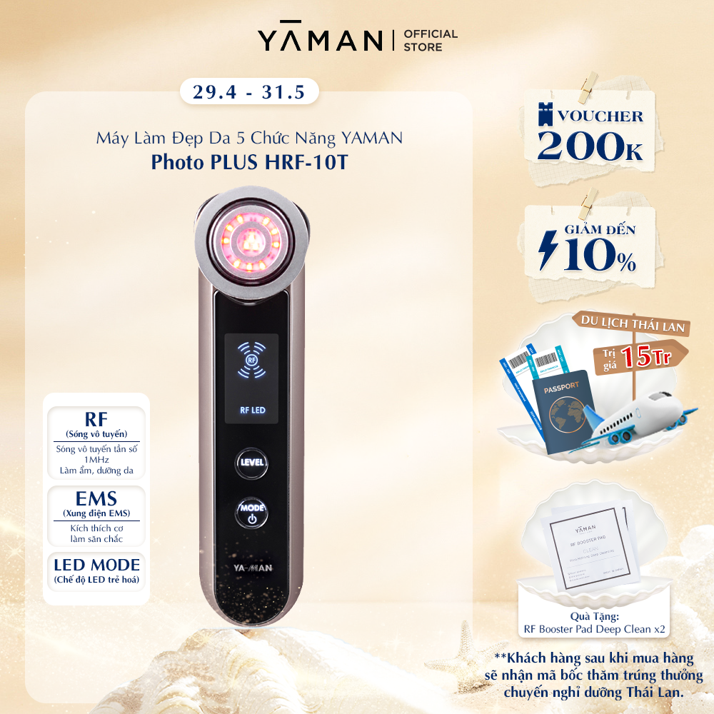 Máy YAMAN HRF-10T Làm Đẹp Da Chống Lão Hóa Photo PLUS