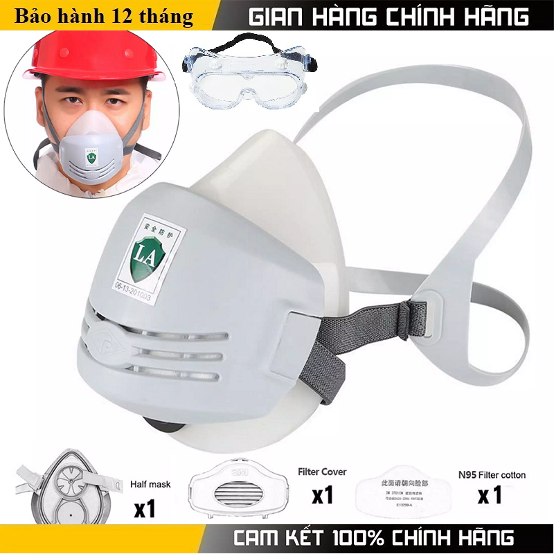 Mặt nạ phòng độc Mặt nạ phòng độc PM2.5với thiết kế gọn nhẹ chất liệu có khả năng chống độcchống khói bụi cực tốt. Đây là một trong những yếu tố hàng đầu được khách hàng đánh giá cao