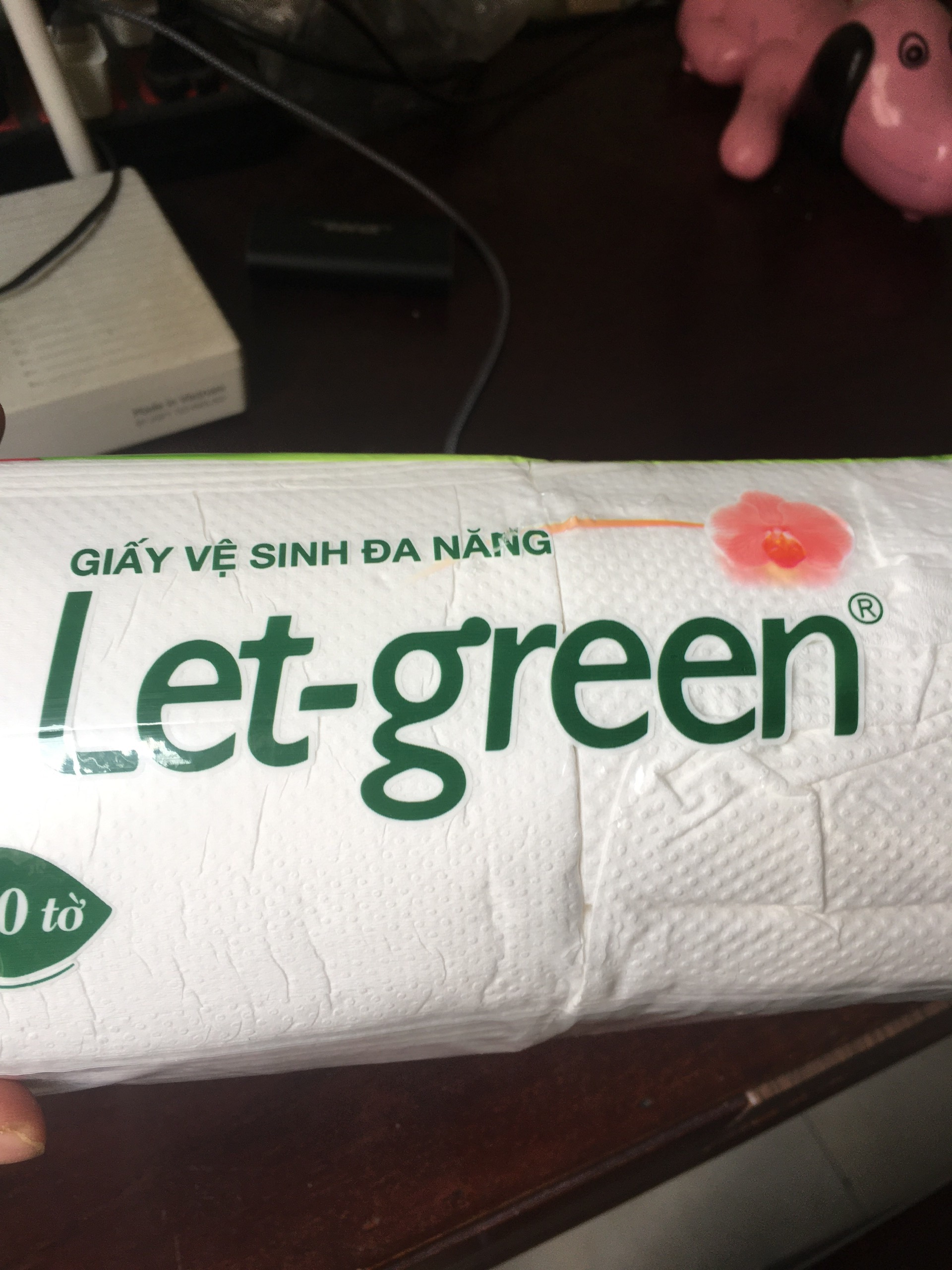GIẤY VỆ SINH ĐA NĂNG Let-green