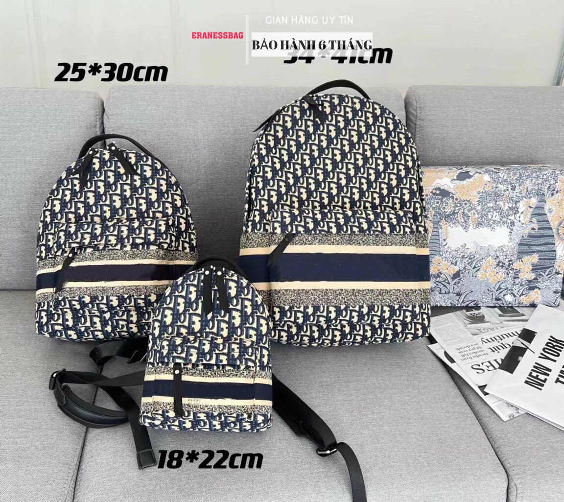 Balo thêu thổ cẩm, balo đi chơi du lịch thời trang trẻ trung ERANESSBAG - pvn4601