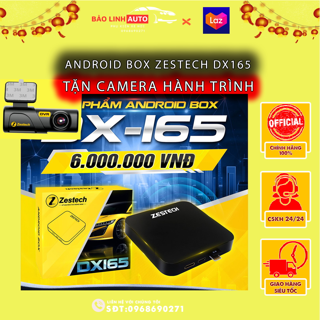 Android box zestech dx165 vietmap s2 dành cho ô tô giá tốt