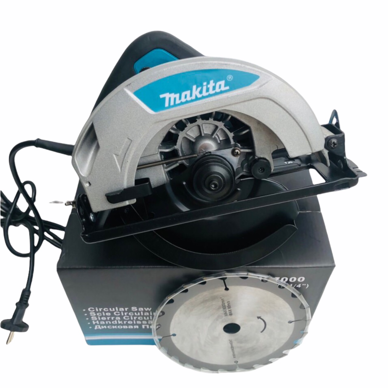 Máy cưa đĩa makita - máy cưa gỗ makita - máy cắt gỗ - máy cắt đĩa tặng kèm 1 lưỡi của 185mm. bảo hành 12 tháng