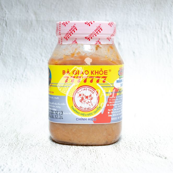 Mắm cá lóc bà giáo khoẻ 7777777 xay 500gr - đặc sản an giang