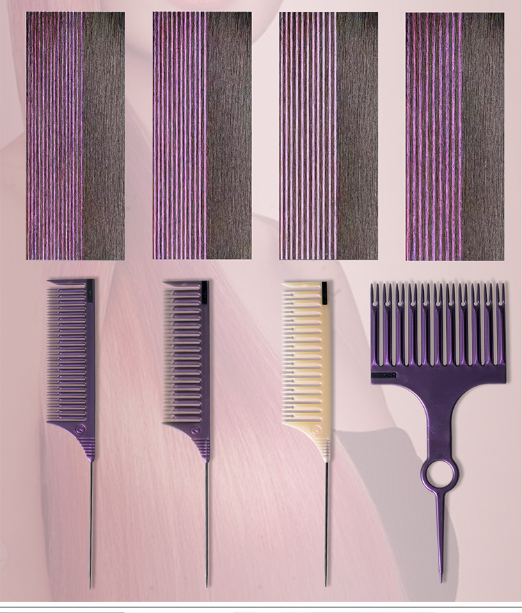 Lược chia tóc nhuộm Balayage & Highlight VIC+