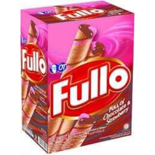 Bánh quế Fullo Chocolate & Strawberry, Vani 264g