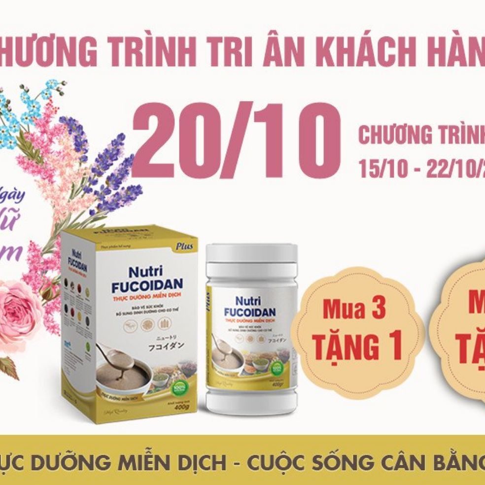 Thực dưỡng miễn dịch nutri fucoidan