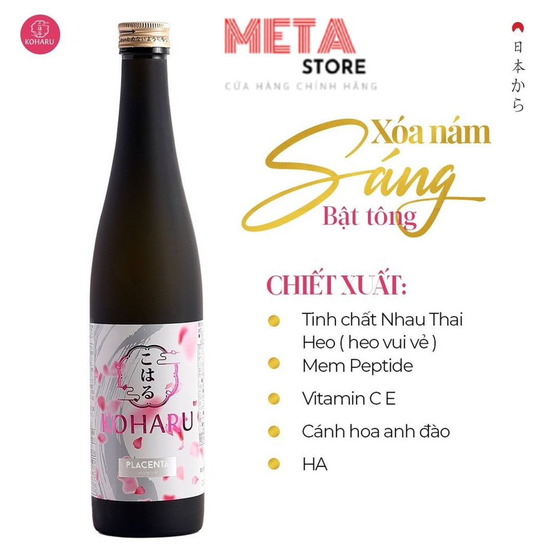 82x Koharu Collagen & Placenta Dưỡng Da Từ Nhật Bản