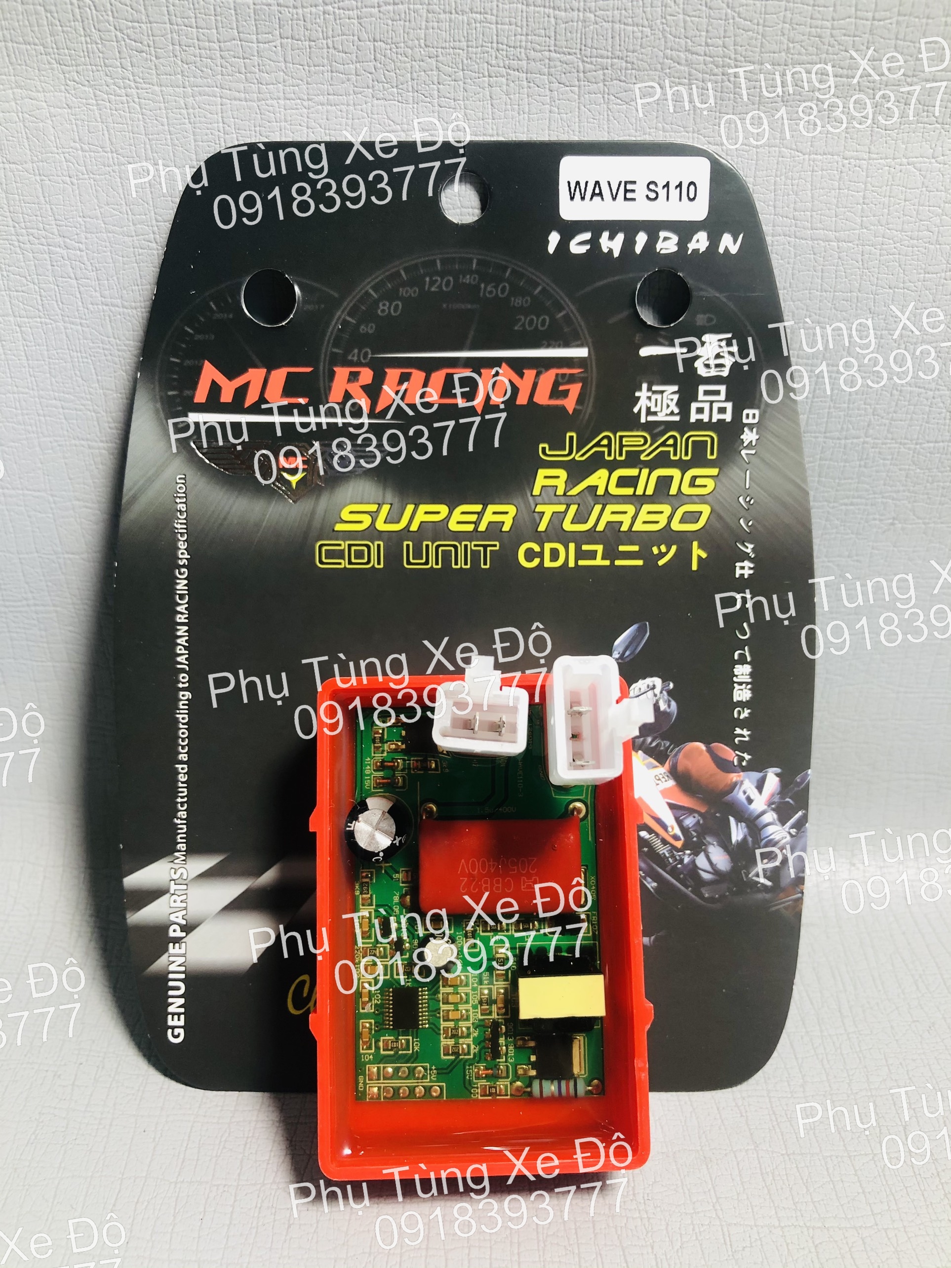 Ic mc wave s110 mở tua