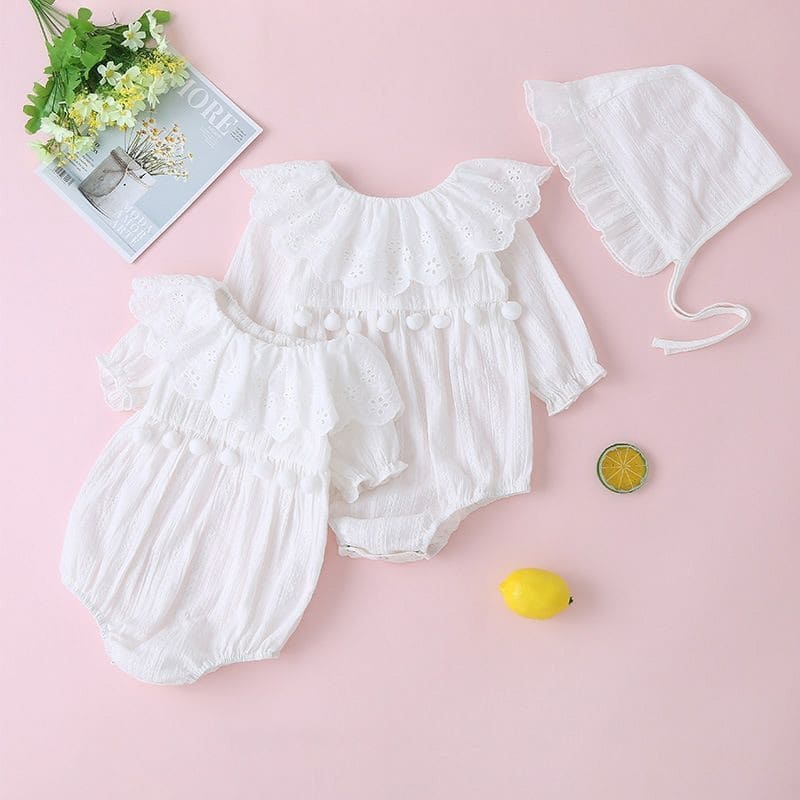 BODY CÔNG CHÚA ROMPER BABY XUÂN HÈ CHO BÉ GÁI từ 4-12 tháng