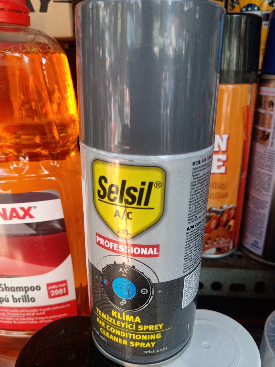 Chất tẩy rửa máy lạnh - Selsil AC Cleanner 150ml