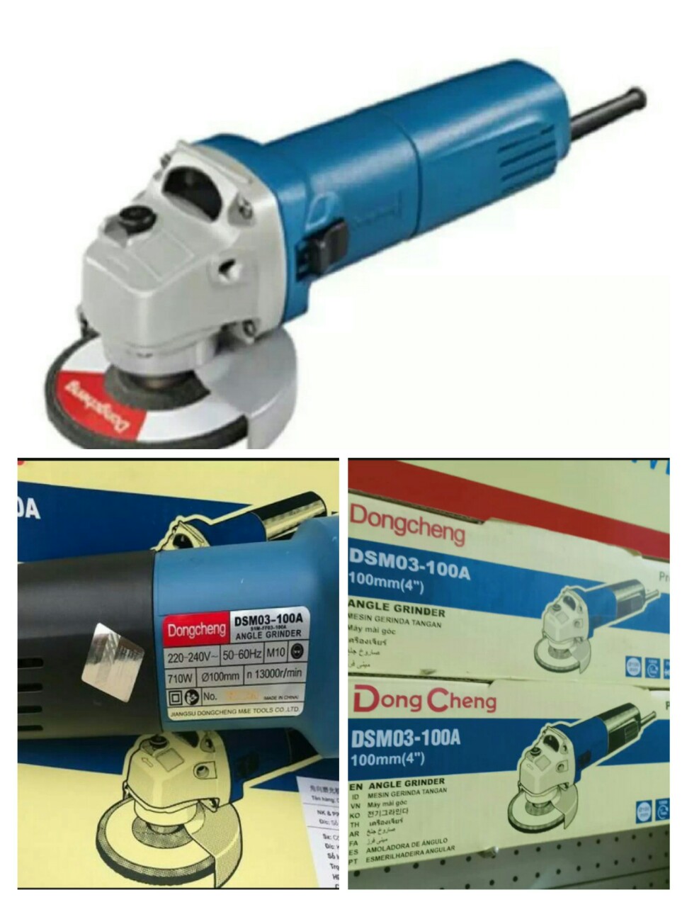 Máy mài góc dongcheng dsm 03-100a