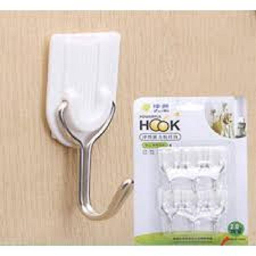 Bộ 6 cái móc treo vật dụng dán tường đơn giản tiện lợi