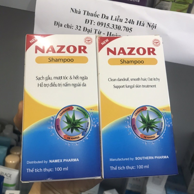 Dầu gội nazor 100ml
