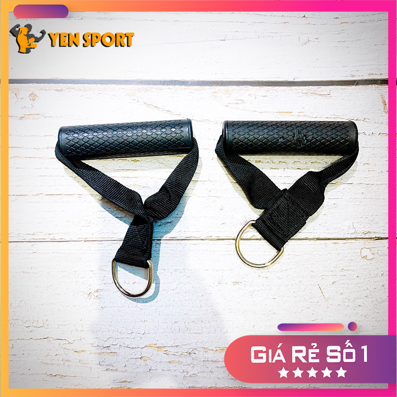 Tay nắm kéo xô bằng nhựa hỗ trợ tập gym cao cấp