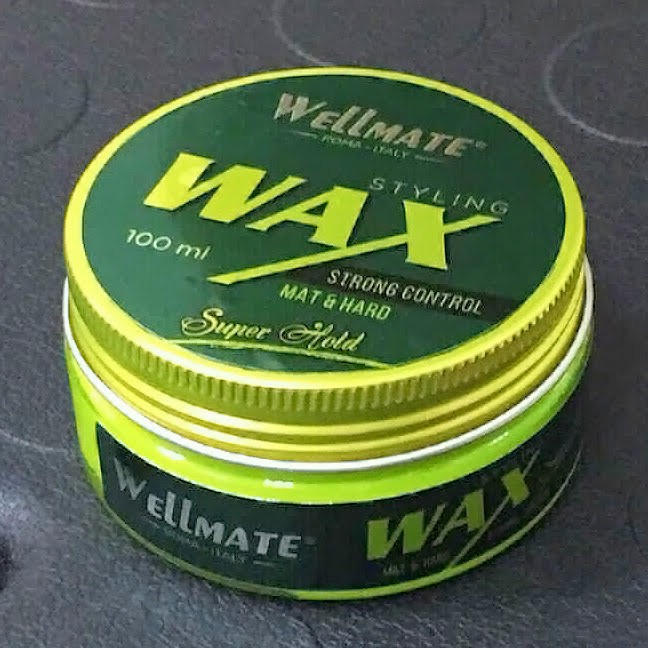 Wax vuốt tóc nam Wellmate Styling Strong Control 100ml - Chính Hãng