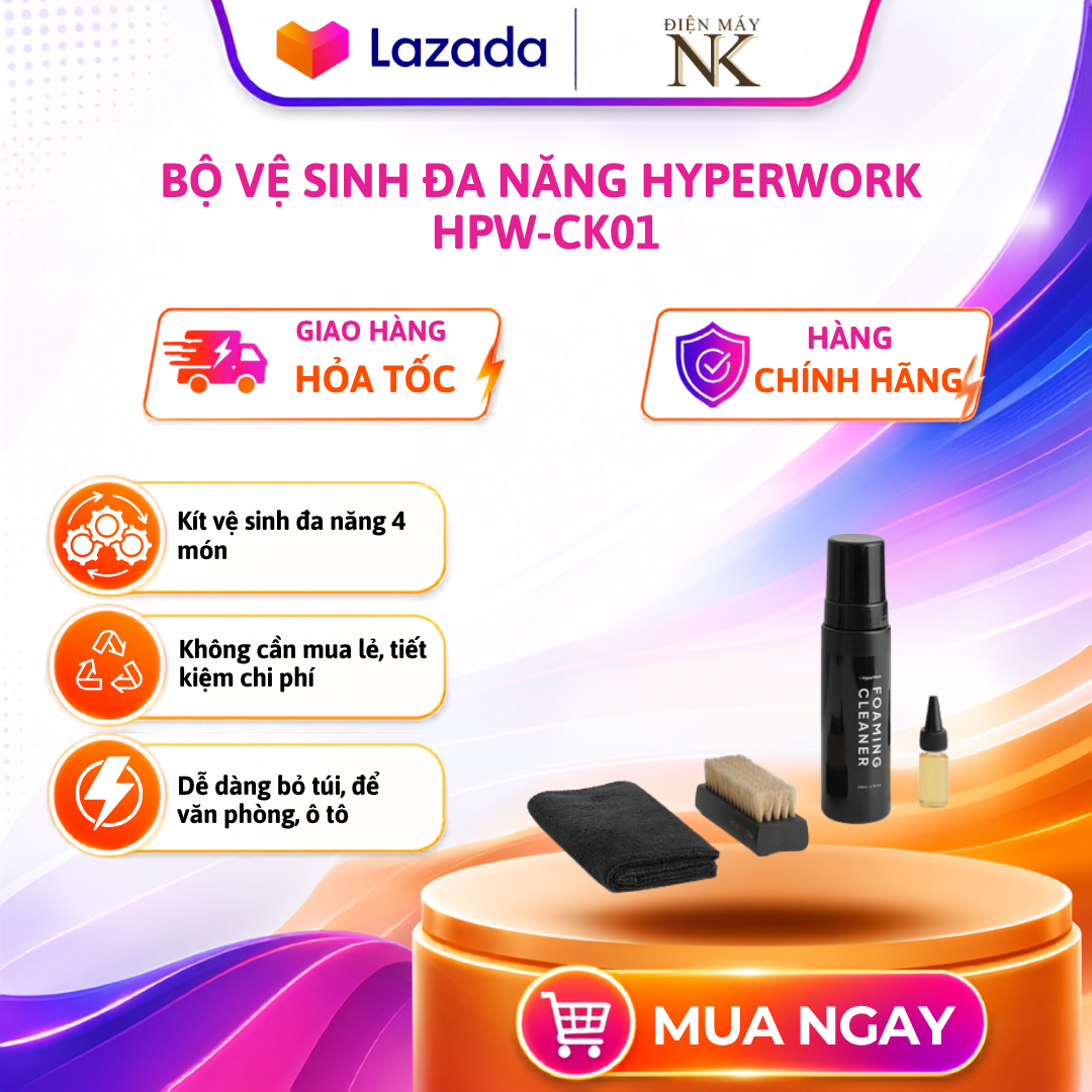 Bộ vệ sinh đa năng HyperWork Maintain Kit HPW-CK01 - Hàng Chính Hãng