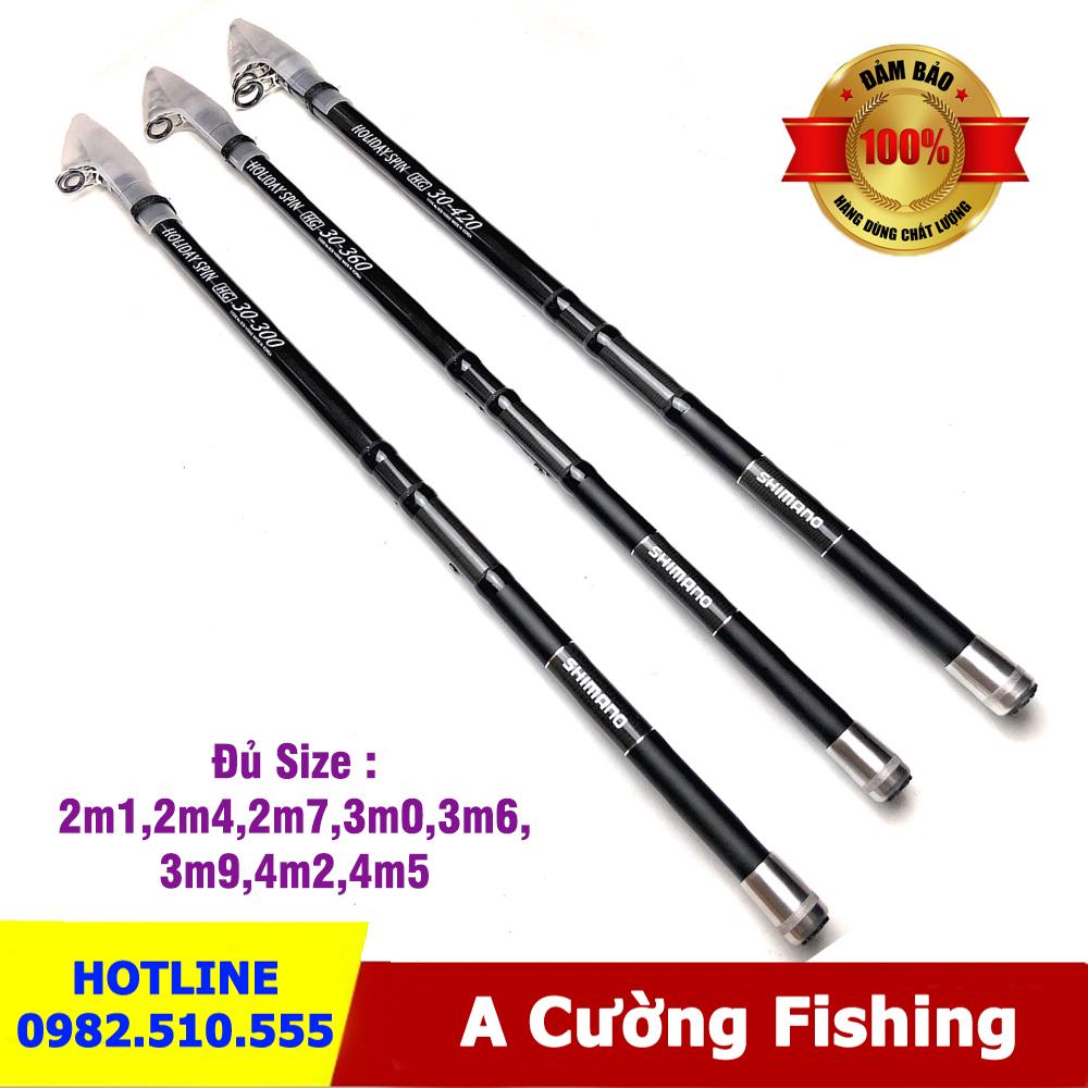 Cần câu lục Shimano Holiday Spin Korea - ĐỦ SIZE