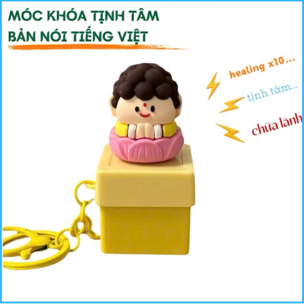 Móc Khoá Tịnh Tâm - Âm Thanh Gõ Mõ Tụng Kinh Tiếng Việt