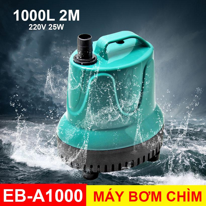 Máy Bơm Nước Chìm Hồ Cá Hòn Non Bộ 220V 1000L EB-A1000