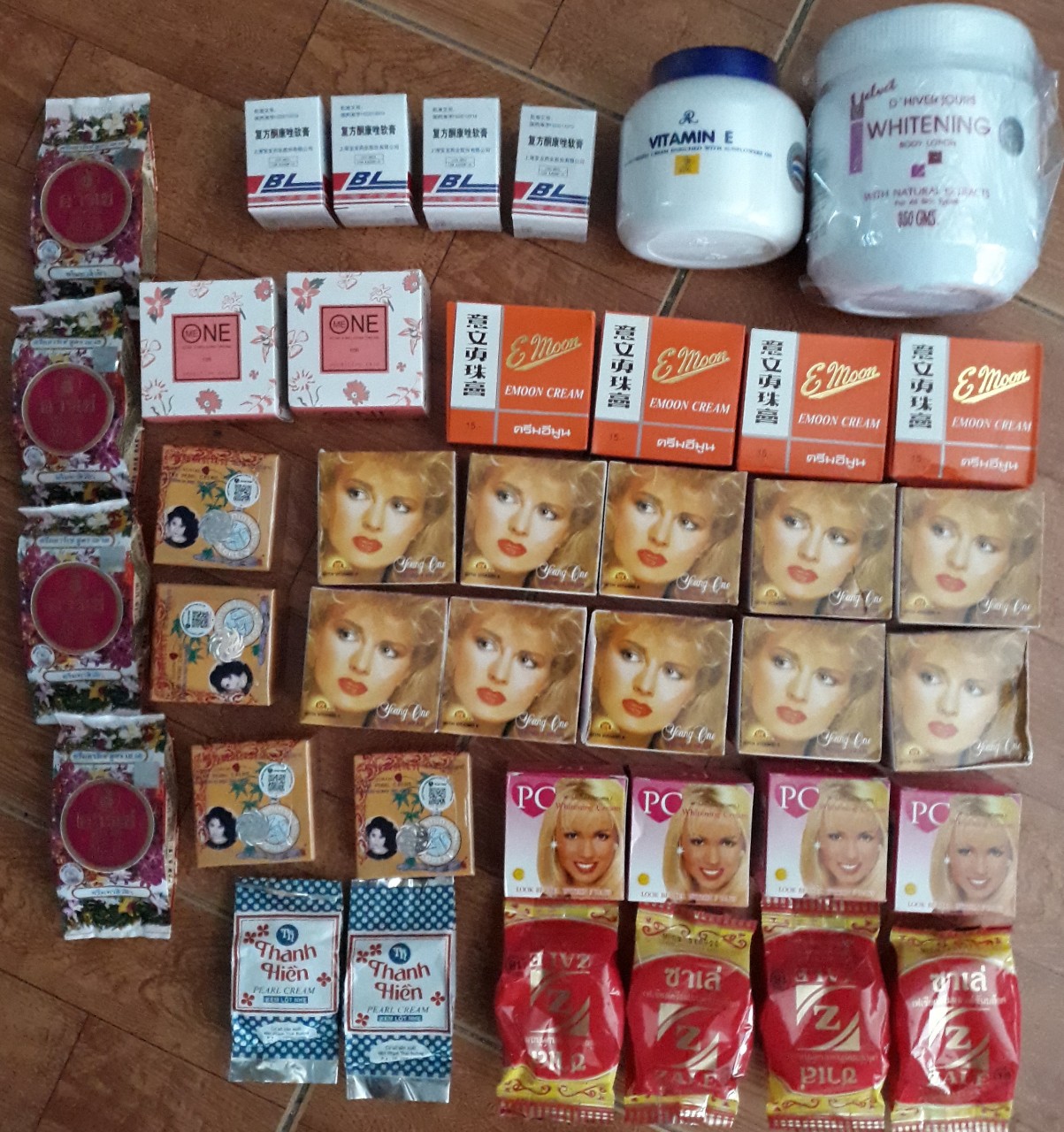 combo kem thái loại 1 khách đặt-kem trộn trắng da
