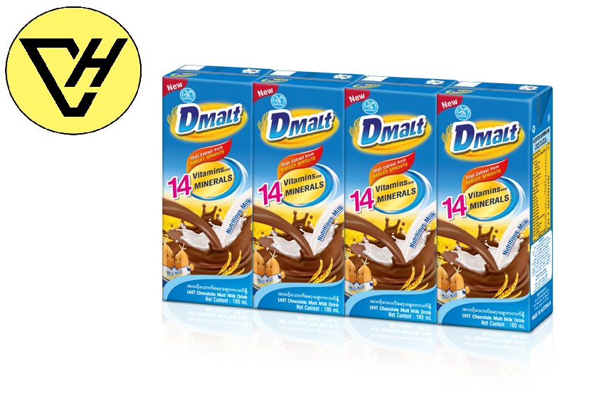 [HCM]Sữa Cacao Lúa Mạch DMALT (180ml x 4 Hộp)