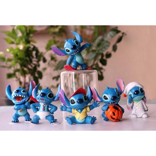Mô hình Stitch 6 con tsum tsum