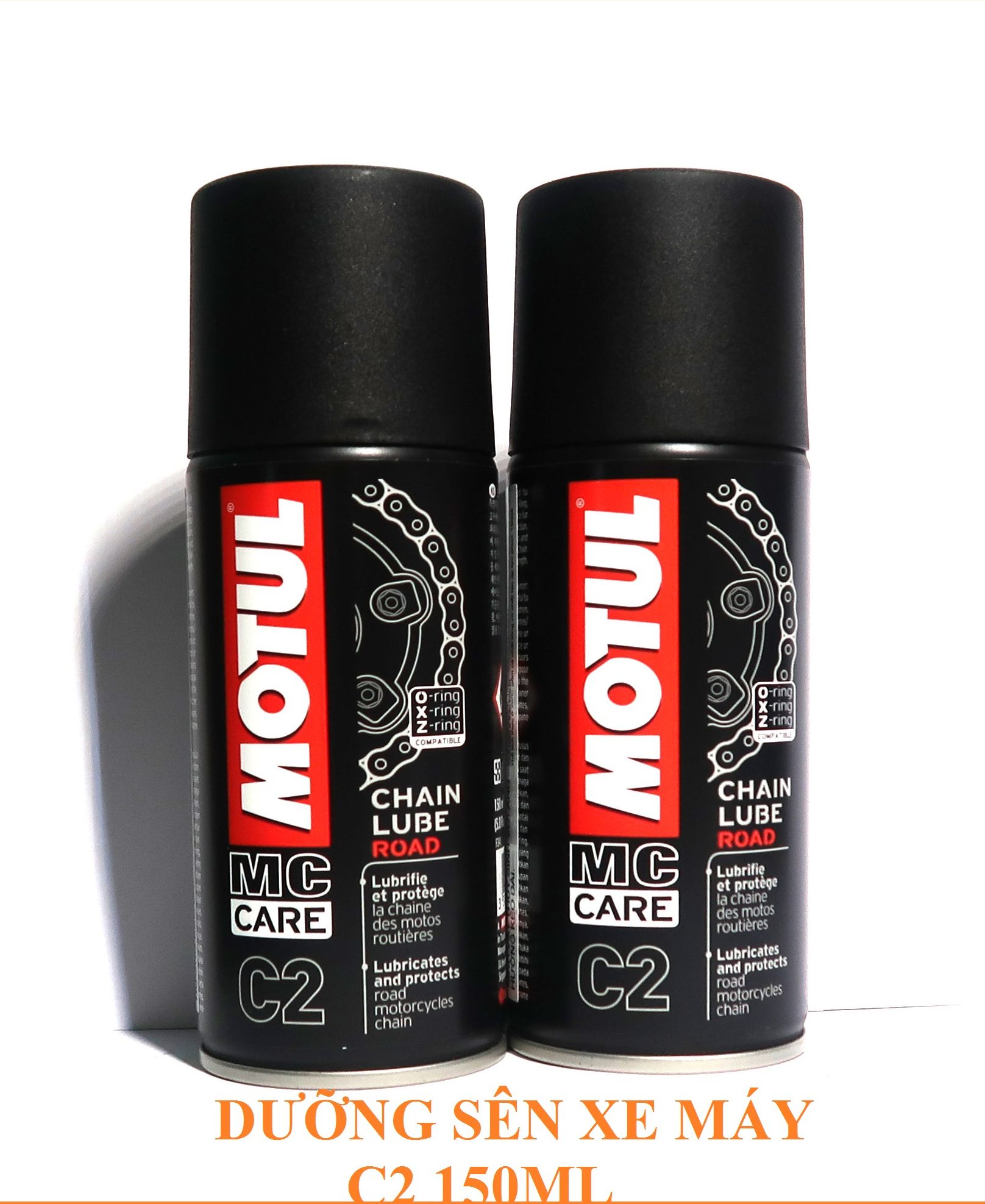 chai sịt sên motul C2 150ml cho mọi loại xe