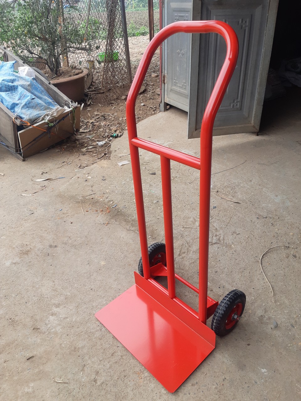 Xe kéo hàng 2 bánh - MITUHOME - chuyên chở hàng hóa tải trọng 200kg tặng 1 kèm dây chằng