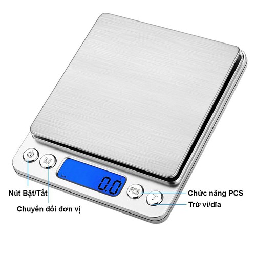 CÂN TIỂU LY 1 KG CAO CẤP, dùng cho cân thảo dược, mỹ phẩm, thực phẩm, y tế,cân tăm, hương xuất khẩu, cân đếm số lượng