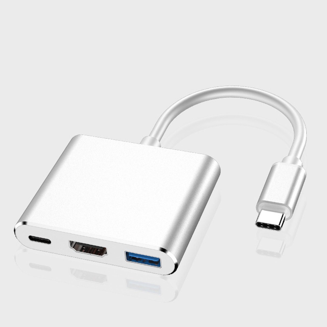 Bộ chuyển đổi type-c sang hdmi bộ chuyển đổi 3 trong 1 type-c sang usb 1080p 4k uhd