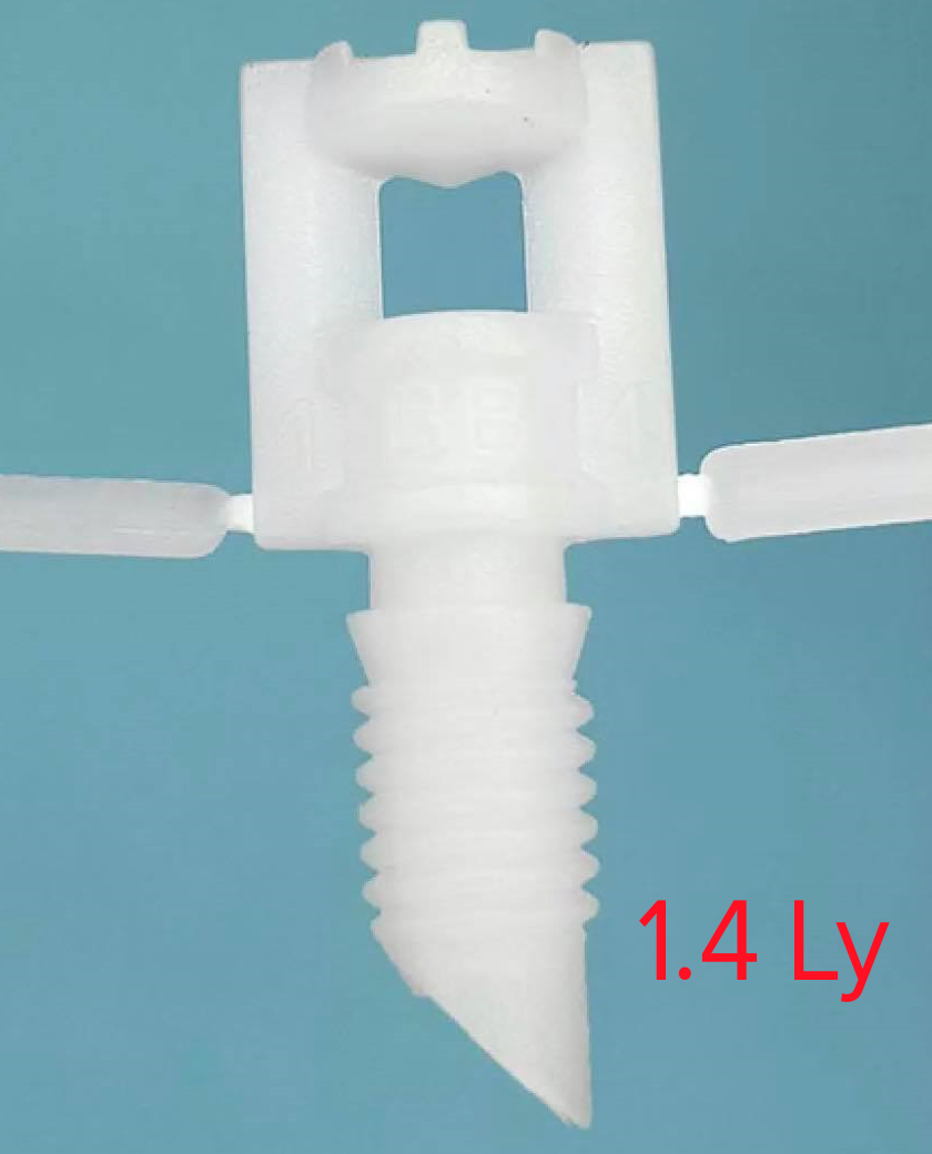 100 Béc bọ tưới gốc rau hoa màu họng phun 1.4 ly