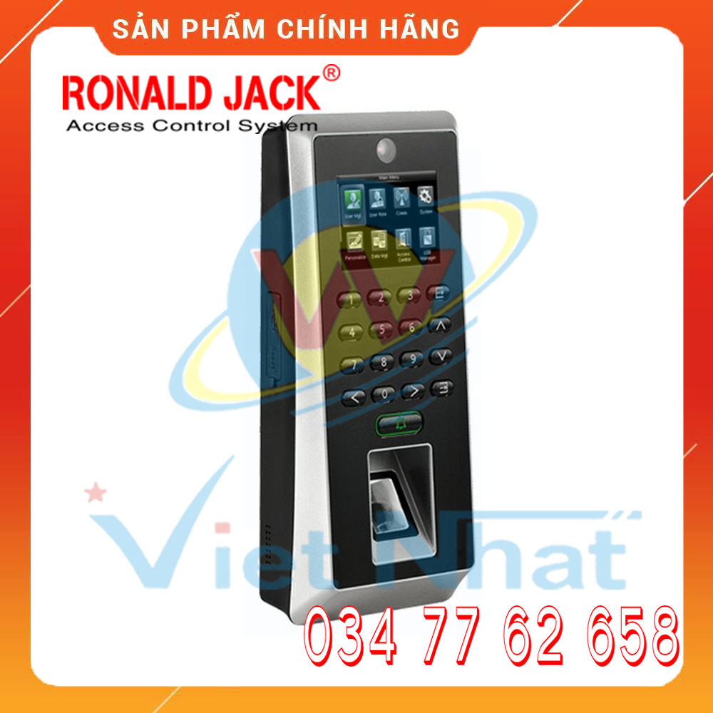 Ronald jack f21 - máy chấm công vân tay và kiểm soát cửa - hàng nhập khẩu chính hãng