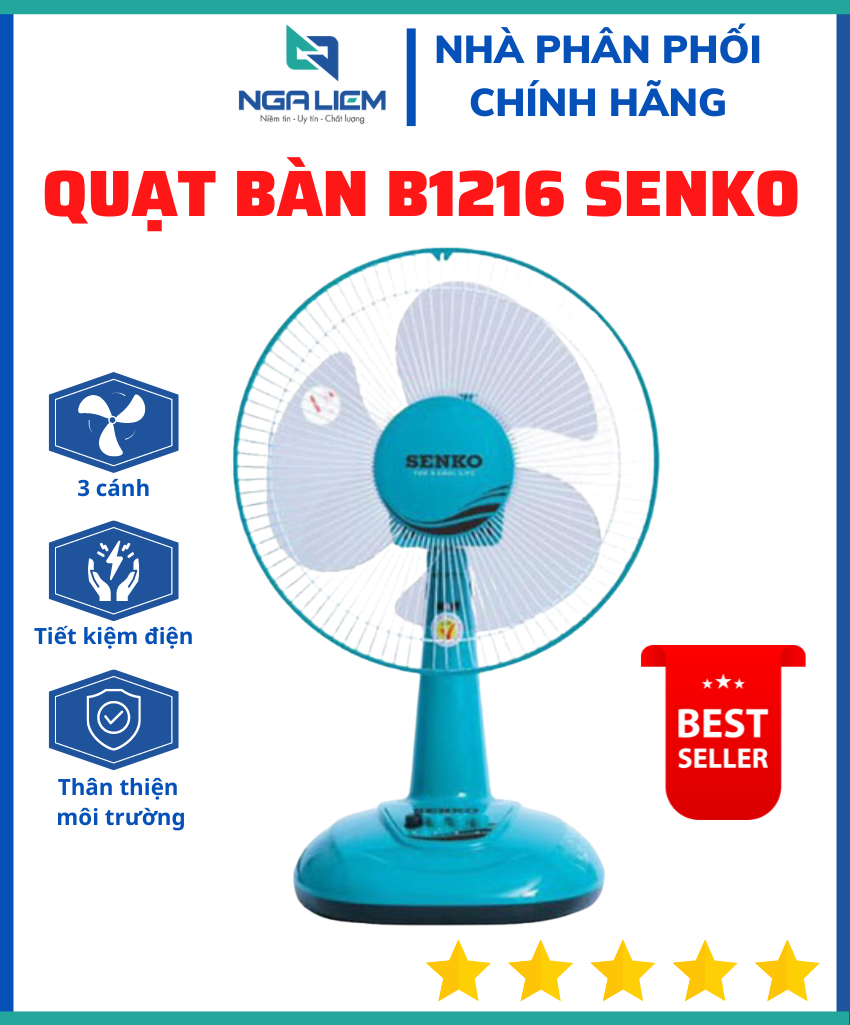 Quạt bàn b1216 senko