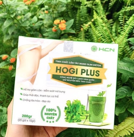 Tinh Chất Cần Tây Nano Slim Detox Hogi Plus Hỗ Trợ Giảm Cân Kiểm Soát Mỡ Bụng, Thải Độc Cơ Thể, Chống Lão Hoá