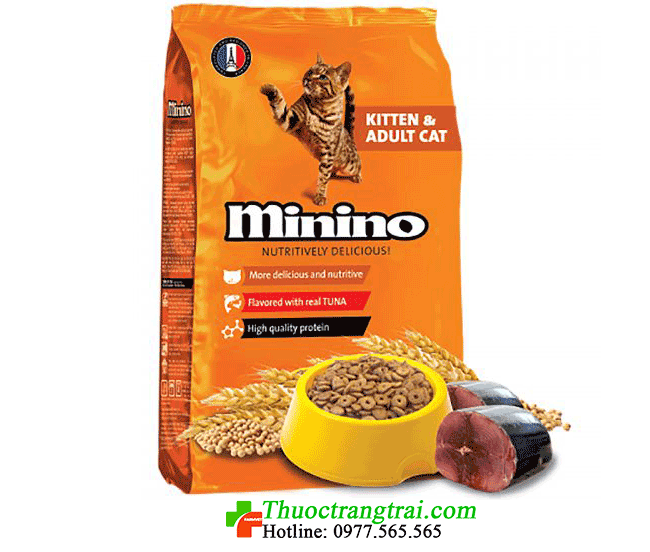 Cám mèo minino 480g