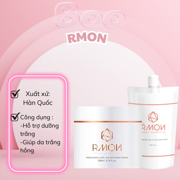   HCM   Chuẩn Auth   Kem Body Dưỡng Trắng Da RMON 