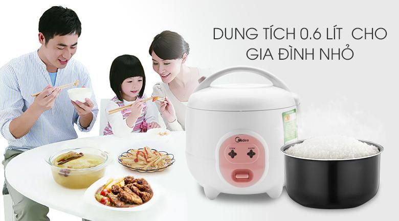 Nồi cơm điện midea cm06sa