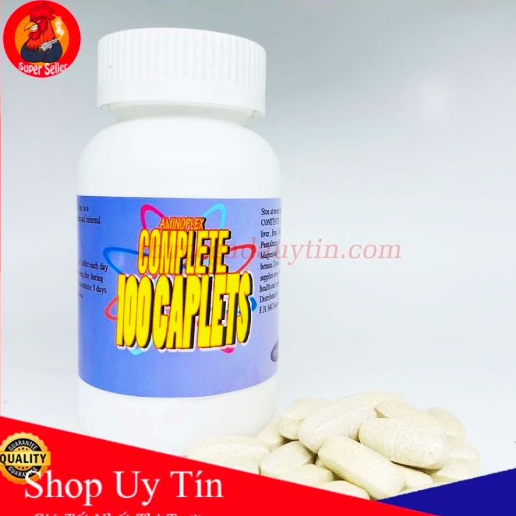 Aminoplex Complete Chiếc Lẻ 50 Viên Nuôi Chiến Kê Chế Độ Đá