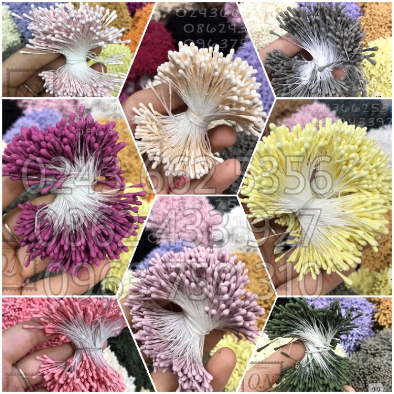 400 nhụy hoa đôi mờ 1mm dài 6cm