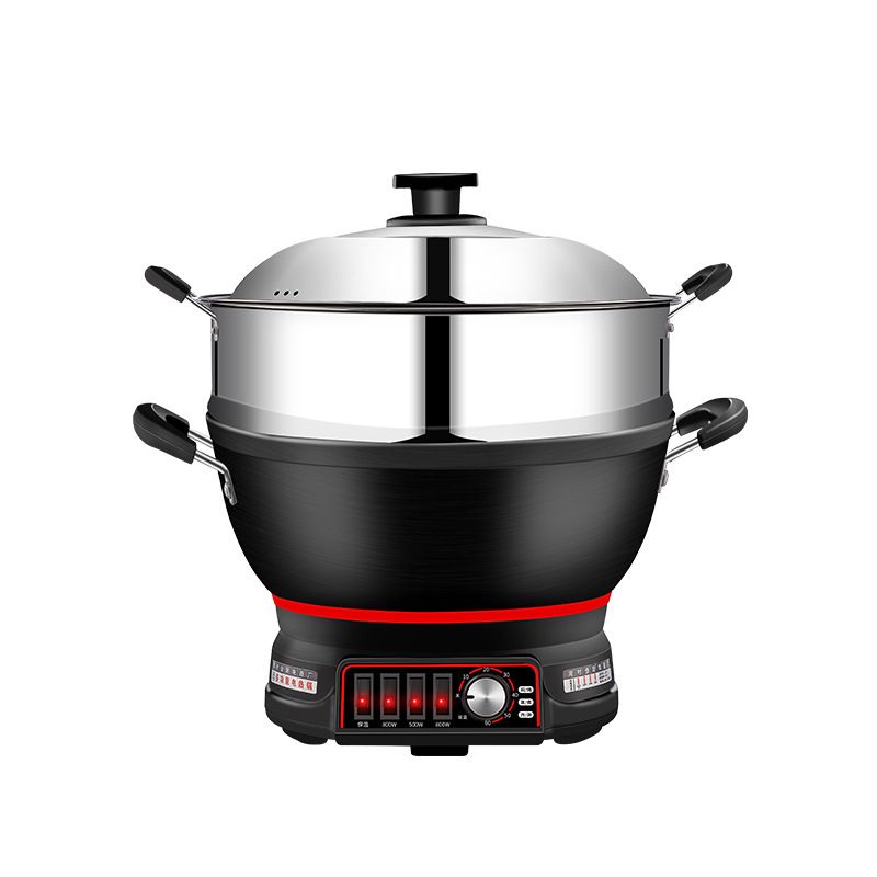 Nồi Gang nồi hấp 2in1 Điện hẹn giờ Mametan Toshiro chuyên dụng 2100W - Home and Garden