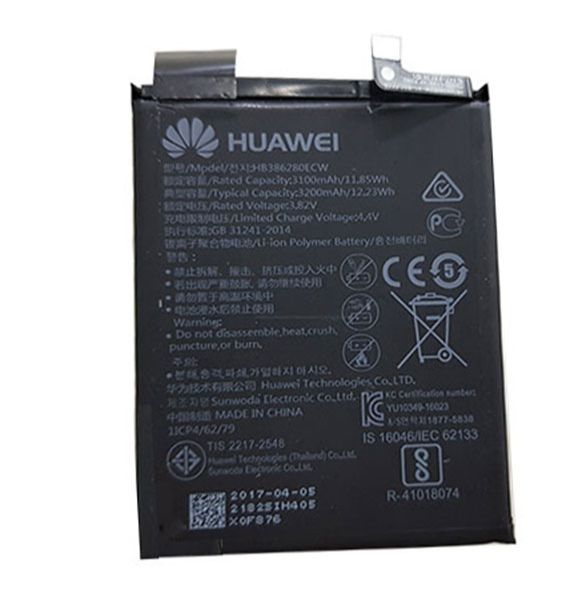 Pin điện thoại huawei p10 hb386280cew