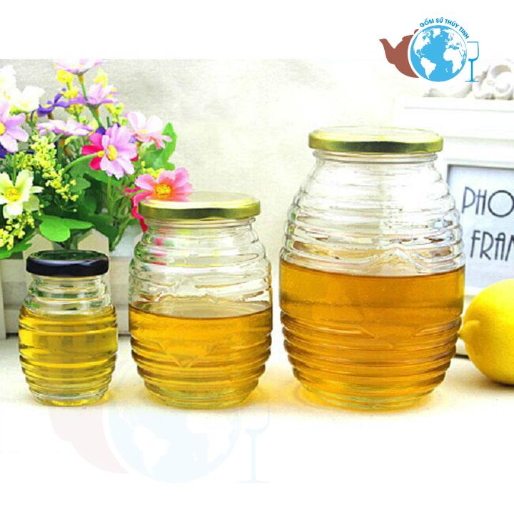 [HCM]Hũ thuỷ tinh 350ML đựng mật ong