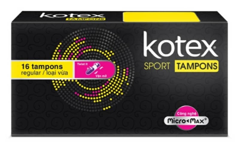 Băng vệ sinh Kotex Sport Tampon
