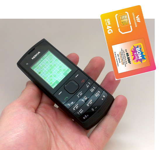 Điện thoại độc cổ NOKIA x1 01 (2 sim) giá rẻ tặng kèm sim 4g