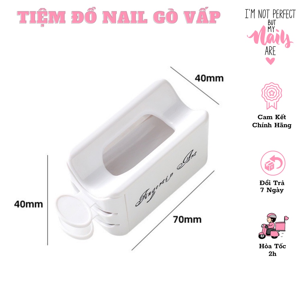 Khay đựng đá rắc móng, nhũ