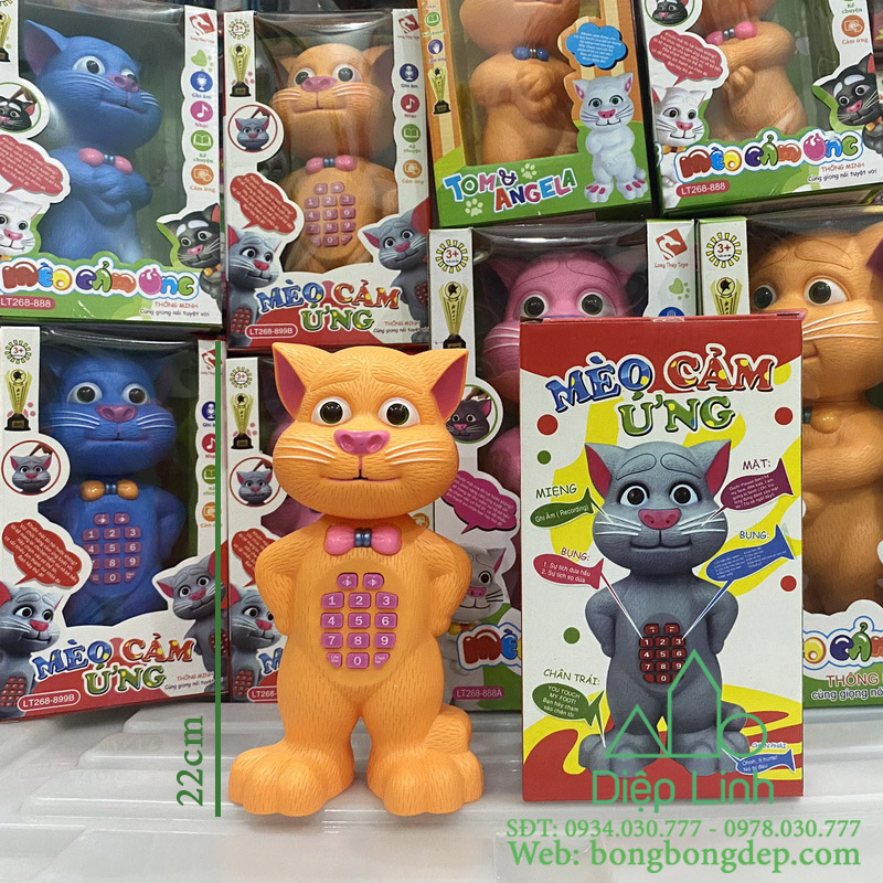 Robot Cat Toy For Boys And Girls, Interactive Remote Control Kitty