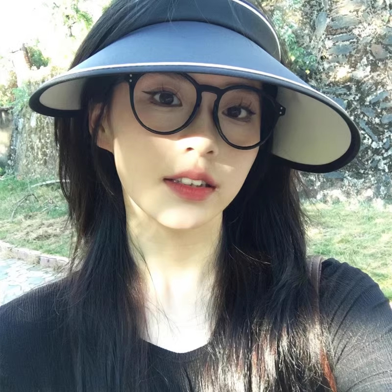 🌸Hàn Quốc Niche Vintage kính thời trang chống ánh sáng màu xanh vòng khung kính Unisex quang kính YINSAF🌸