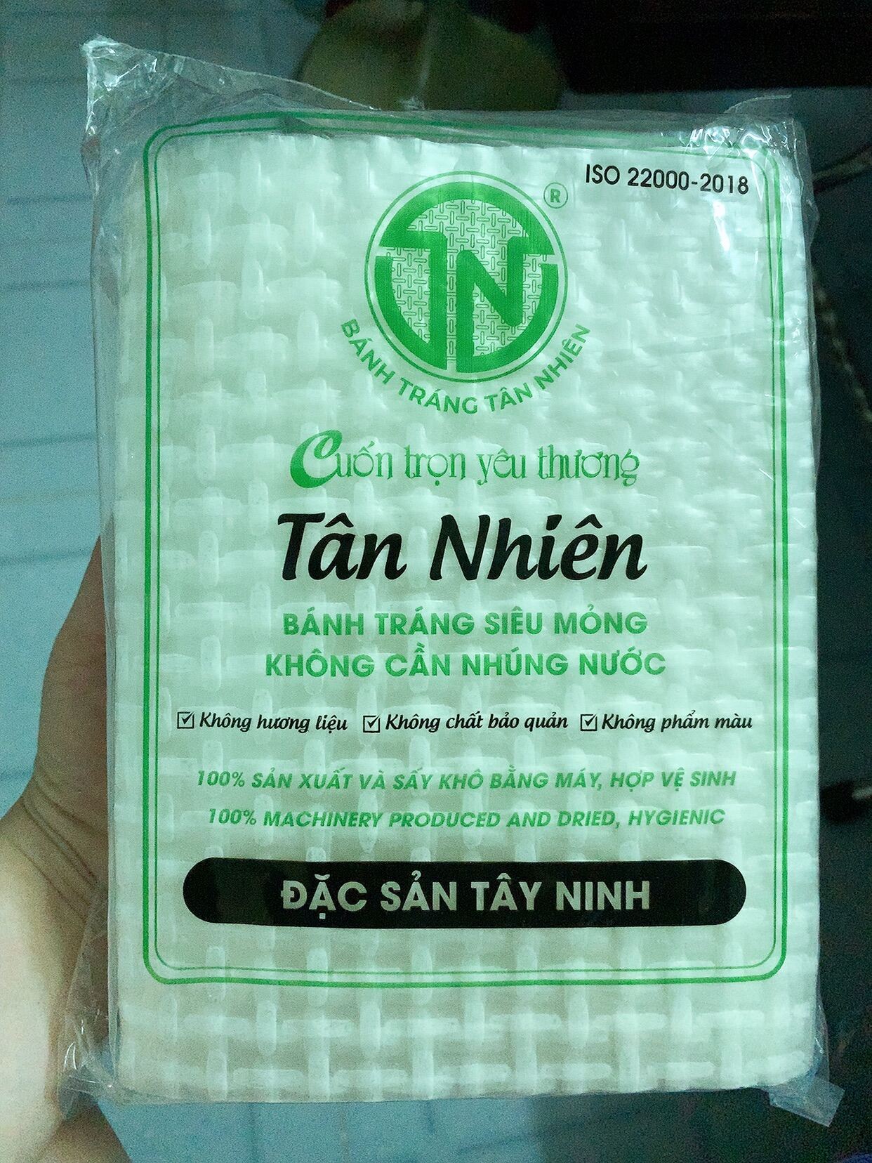 Bánh tráng vuông tân nhiên 1kg