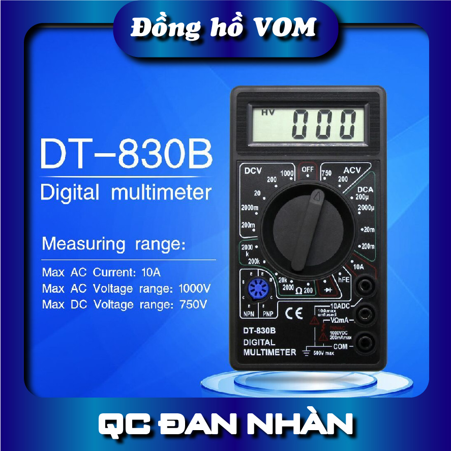 Đồng hồ VOM đồng hồ đo điện tử