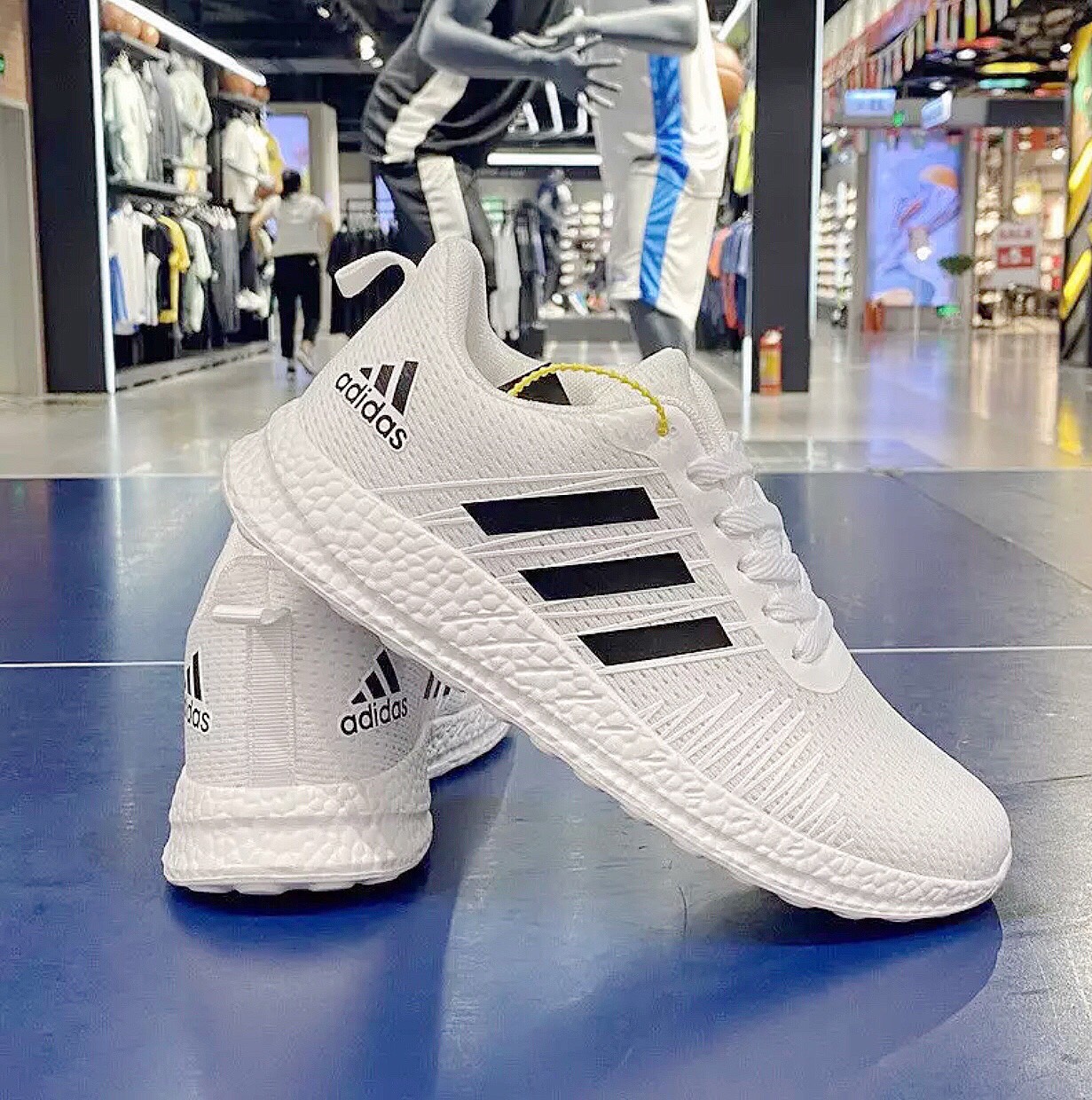 Giày xịn adidas đen classi freeship - giày chạy bộ nam nữ